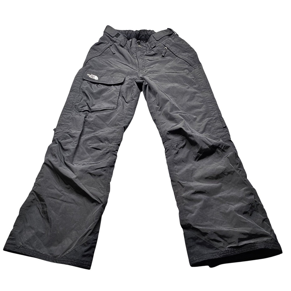 The North Face HyVent Snow Pants Womens M Black Ski Snowboard Insulated Cargo
